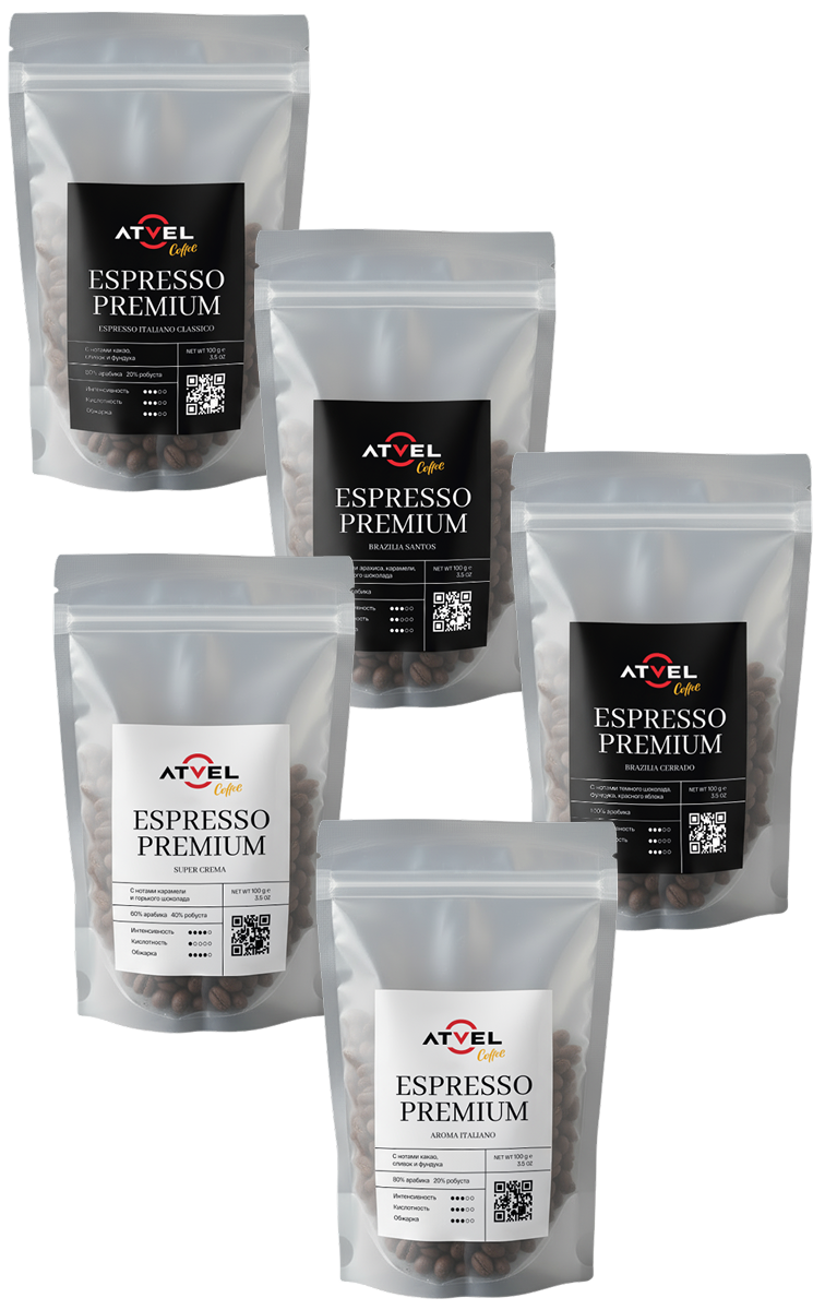 Набор кофе в зёрнах