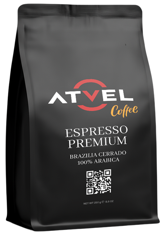 Кофе в зернах БРАЗИЛИЯ СЕРРАДО, 250 г